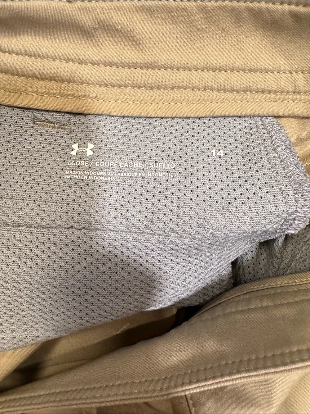 Under Armour Boys Khaki Pants